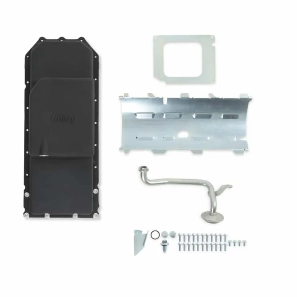 Fits 1963-74 Chrysler Imperial Gen Iii Oil Pan-Mid-Sump Non-Vvt-Black 302-60BK